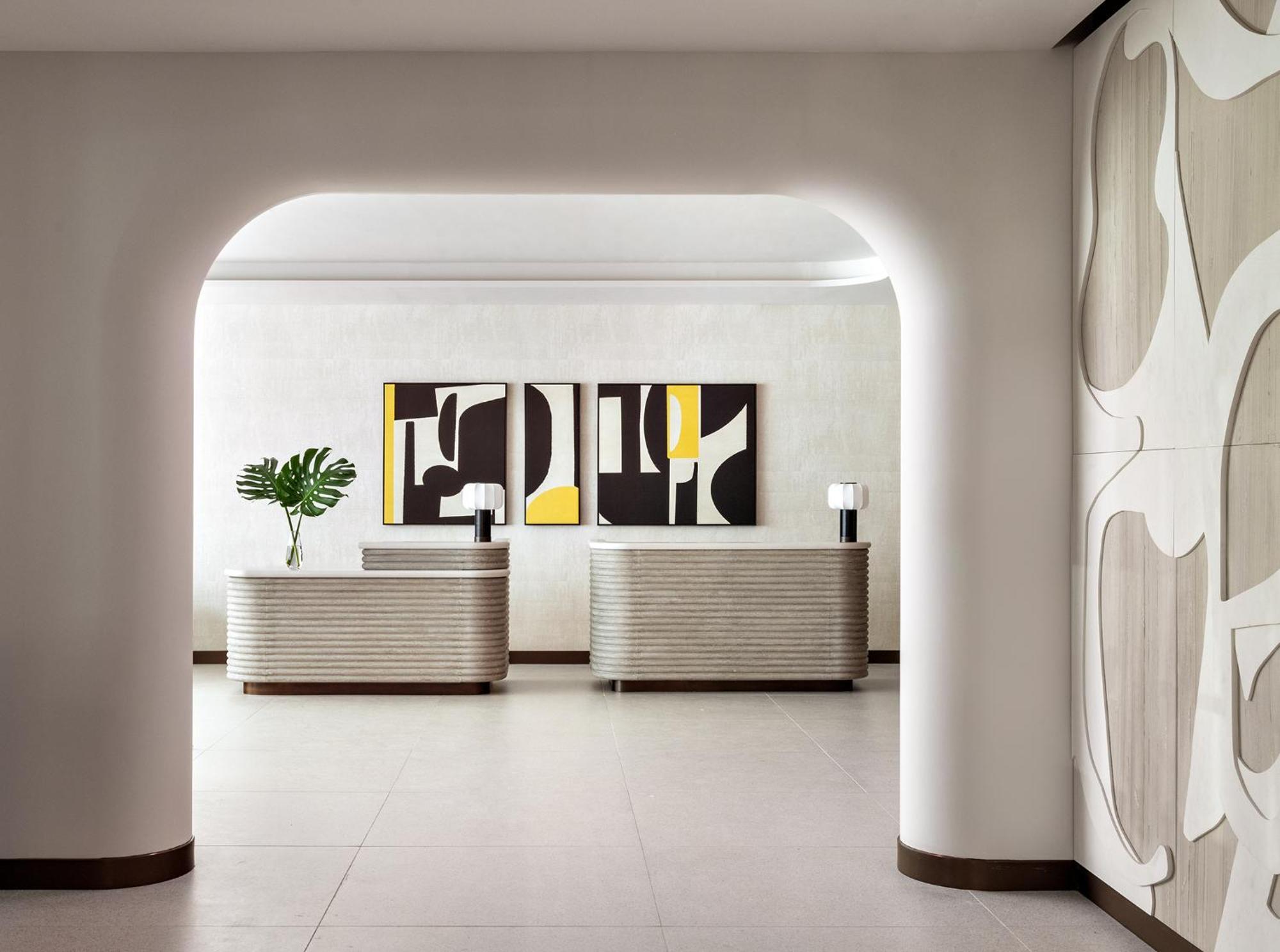 Kimpton Theta New York - Times Square By Ihg Hotel Ngoại thất bức ảnh The lobby of the Four Seasons Hotel, Milan